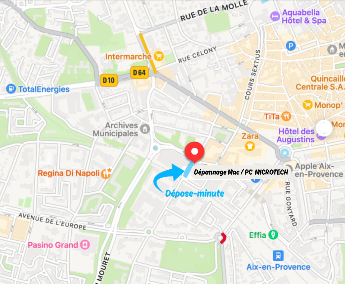 Carte de localisation
